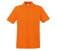 Fruit Of The Loom Premium Polo Orange 3xl