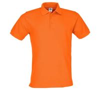 Fruit Of The Loom Premium Polo Orange L