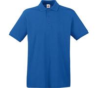 Fruit of The Loom Premium Polo Royal Blue XL