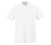 Fruit of The Loom Premium Polo shirt - Smart Cotton 3 button top