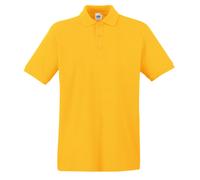 Fruit of The Loom Premium Polo shirt - Smart Cotton 3 button top