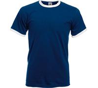 Fruit of the Loom Ringer T-Shirt Various Colours - Multicolour - 56/58