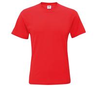 (3XL, Red) Screen Stars Fruit Of The Loom Mens Original Short Sleeve T-Shirt
