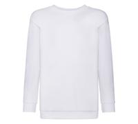 Fruit of the Loom Set In Sleeve Sweatshirt Pack of 2 in White | Size: 5-6 Years Fruit Of The Loom White 5-6 Years