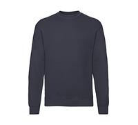 Fruit of the Loom Men's set-in sweatshirt, Deep Navy Blue, XL
