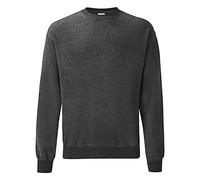 Fruit of the Loom Set-In Sweatshirt M, Dark Heather