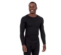 Fruit of the Loom Signature Men's Soft Tec Thermal Top, Black Soot, Medium