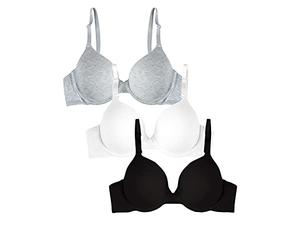 Fruit of the Loom Smooth Cotton T-Shirt Bra Ultra Soft Flexible Invisible Under T Shirts