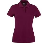 Fruit of the Loom SS092M, Polo Woman, Red (Burgundy), M
