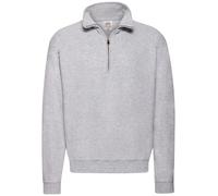 Fruit of the Loom SS17 Classic Zip Neck Sweatshirt 280GSM Mens 1/4 Zip Jumper