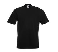 Fruit of the Loom Super Premium T-Shirt - Black - Large