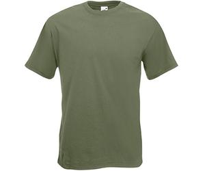 Fruit of the Loom Super premium tee Classic Olive S