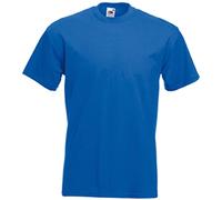 Fruit of the Loom Super premium tee Royal Blue L