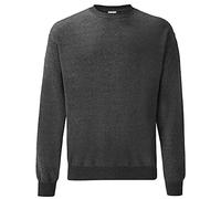 Fruit of the Loom - Sweatshirt - Man (XL) (Dark Grey Marl), Dark Grey Heather, XL