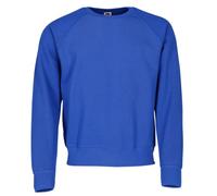 Fruit of the Loom - Sweatshirt Raglan Sweat XL,Royal