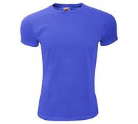 Fruit of the Loom T-Shirt in Cotone Pesante, Royal, L