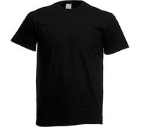 Fruit of the Loom T-Shirt 'Original Full Cut' 61-082-0 - Black - Large