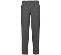 (M, Dark Heather) Fruit of the Loom Unisex Adult Classic Heather Open Hem Jogging Bottoms