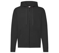 Fruit of the Loom Unisex Adult Classic Hoodie (Black) - Size 4XL