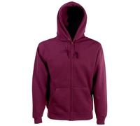 FRUIT OF THE LOOM unisex adult Pull-over Classic Hooded Sweat, Burgundy, M UK