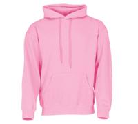 FRUIT OF THE LOOM unisex adult Pull-over Classic Hooded Sweat, Pink, XXL UK