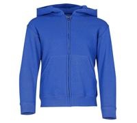 Fruit of the Loom Unisex Baby Zip Front Classic Hooded Sweat, Royal, 7-8 Years UK