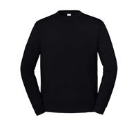 Fruit of the Loom Unisex Mens Iconic Premium Set-in Sweatshirt (Black) - Size Large
