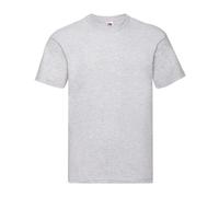 Fruit of the Loom Unisex Mens Original Heather T-Shirt (Heather Grey) - Size 4XL