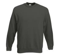 (3XL, Charcoal) Fruit Of The Loom Unisex Premium 70/30 Set-In Sweatshirt