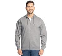 Fruit of the Loom Unisex's Eversoft Fleece Hoodies, Pullover, Moisture Wicking & Breathable, Sizes S-4x Hooded Sweatshirt, Grey Heather Full Zip, XL