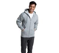 Fruit of the Loom Unisex's Eversoft Fleece Hoodies, Pullover, Moisture Wicking & Breathable, Sizes S-4x Hooded Sweatshirt, Grey Heather Full Zip, Medium