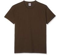 Fruit of the Loom value weight t-shirt - Brown - (M)