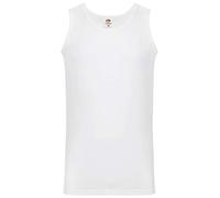 Fruit of the Loom Valueweight 61-098-0 Men’s Athletic Vest, Tank Top - White - Large