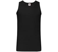 Fruit of the Loom Valueweight athletic vest Black 2XL