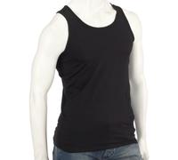 Fruit of The Loom Valueweight Athletic Vest Black XL