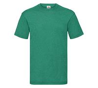 Fruit of the Loom Valueweight Crew Neck T-Shirt - Short Sleeve, Retro Heather Green, 3XL