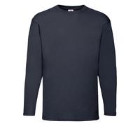 Fruit of the Loom Valueweight Long Sleeve T-Shirt Crew Neck