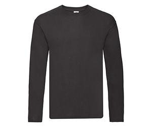 Fruit of the Loom Valueweight Men's Long Sleeve + Woven Textiles 24 Pouch