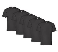 Fruit of the Loom Valueweight Men's T-Shirt, Pack of 5, S