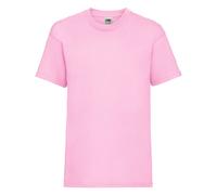 Fruit of the Loom Valueweight Short Sleeve T-Shirt Pack of 2 in Light Pink | Size: 3-4 Years Fruit Of The Loom Light Pink 3-4 Years