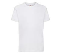 Fruit of the Loom Valueweight T-Shirt in White | Size: 7-8 Years Fruit Of The Loom White 7-8 Years