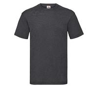Fruit of the Loom Valueweight T-Shirt S M L XL XXL XXXL, dark heather grey, 3XL