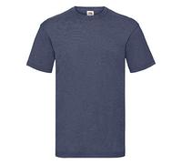 Fruit of the Loom Valueweight T-Shirt S M L XL XXL XXXL, Vintage Heather Navy, 3XL