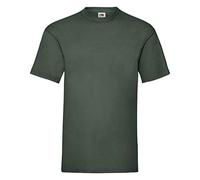 Fruit of the Loom Valueweight T-Shirt Various Colour Sets S M L XL XXL 3XL 4XL 5XL, bottle green, 3XL