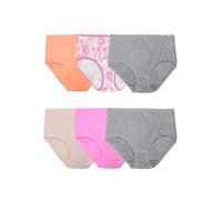 Fruit of the Loom Womens 360° Stretch Underwear, High Performance Stretch for Effortless Comfort, Available in Plus Size, Cotton Blend - Brief - 6 Pack - Colors May Vary, 6