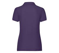 Fruit of the Loom Women's 63-212-0 Polo Shirt (Pack of 1), Purple, XXL
