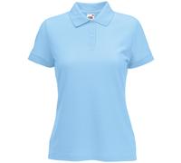 Fruit of the Loom Women's 65/35 polo 63-212-0 - Performs at 60°C wash