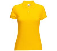 Fruit of the Loom Women's 65/35 polo 63-212-0 - Performs at 60°C wash