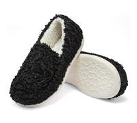 Fruit of the Loom Women's Berber Loafer - All Sizes and Colors, Black, 11-12