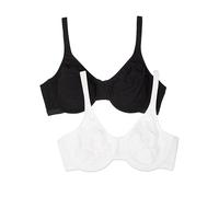 Fruit of the Loom Women's Brasier Con Varillas Sin Forro Algodón Full Coverage Bra (Pack of 3)